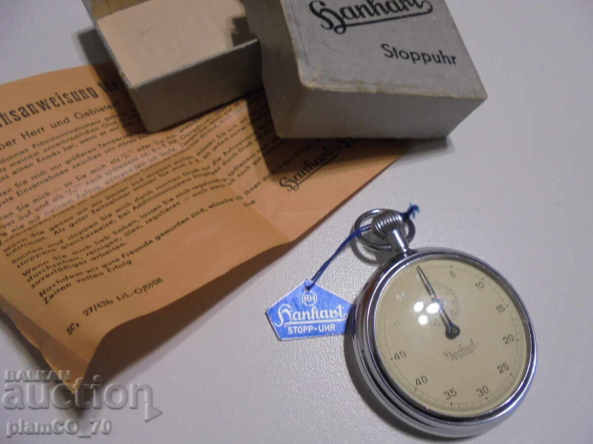 №*8419 Cronometru vintage de colecție Hanhart vechi №*8419 Cronometru vintage de colecție Hanhart vechi
