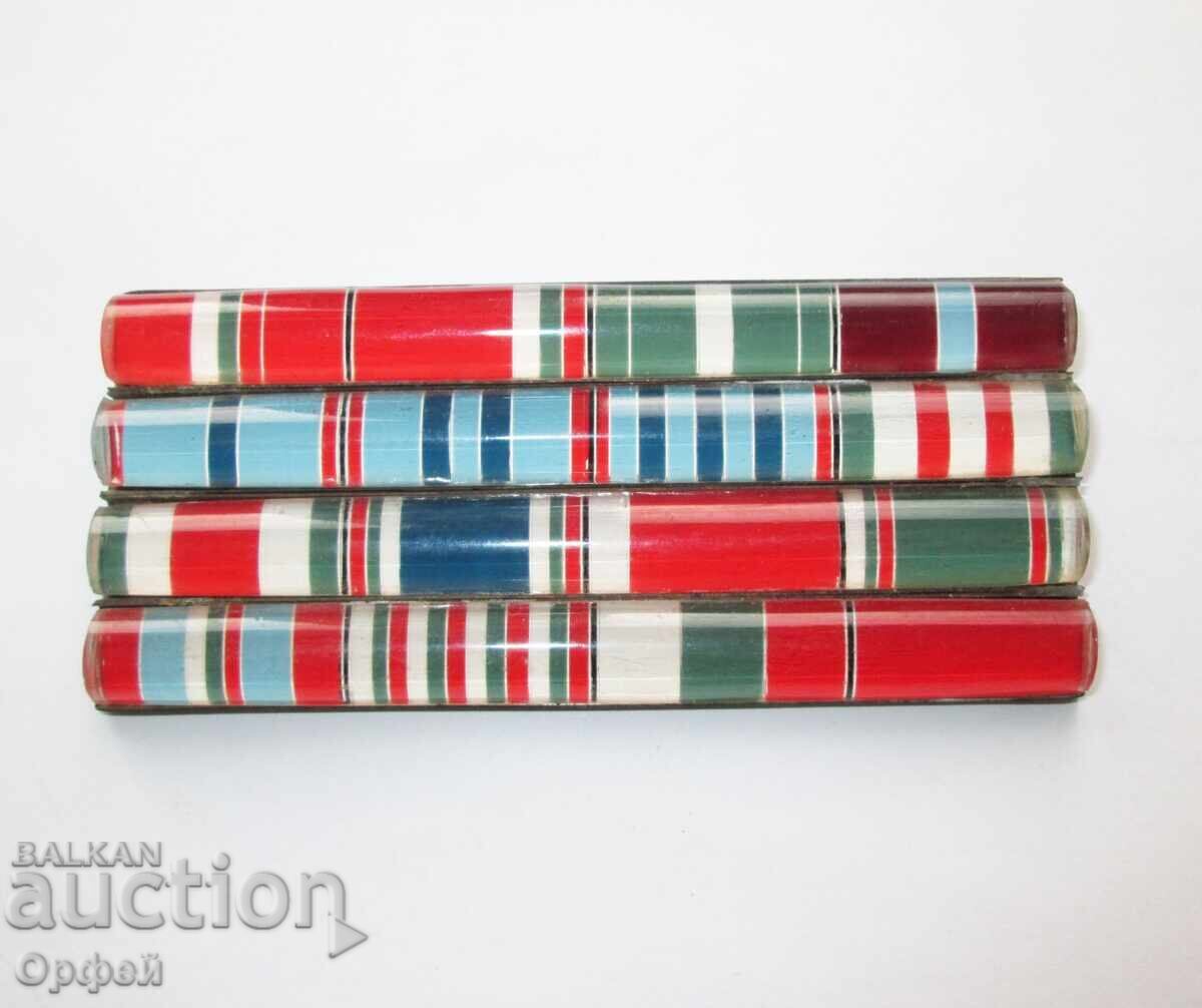 NRB Panglică de piept socială pentru ordine pe suport pentru uniformă 16 buc