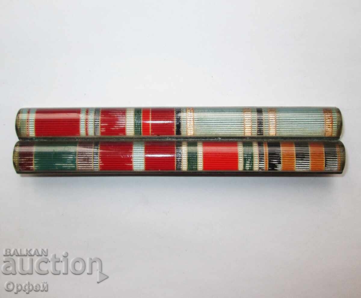 NRB Σοσιαλιστική κορδέλα παρασημοφορίας για στολή 8 τμχ