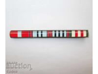 НРБ Соц нагръдна орденска лента колодка за униформа 4 бр.