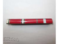 НРБ Соц нагръдна орденска лента колодка за униформа 3 бр.