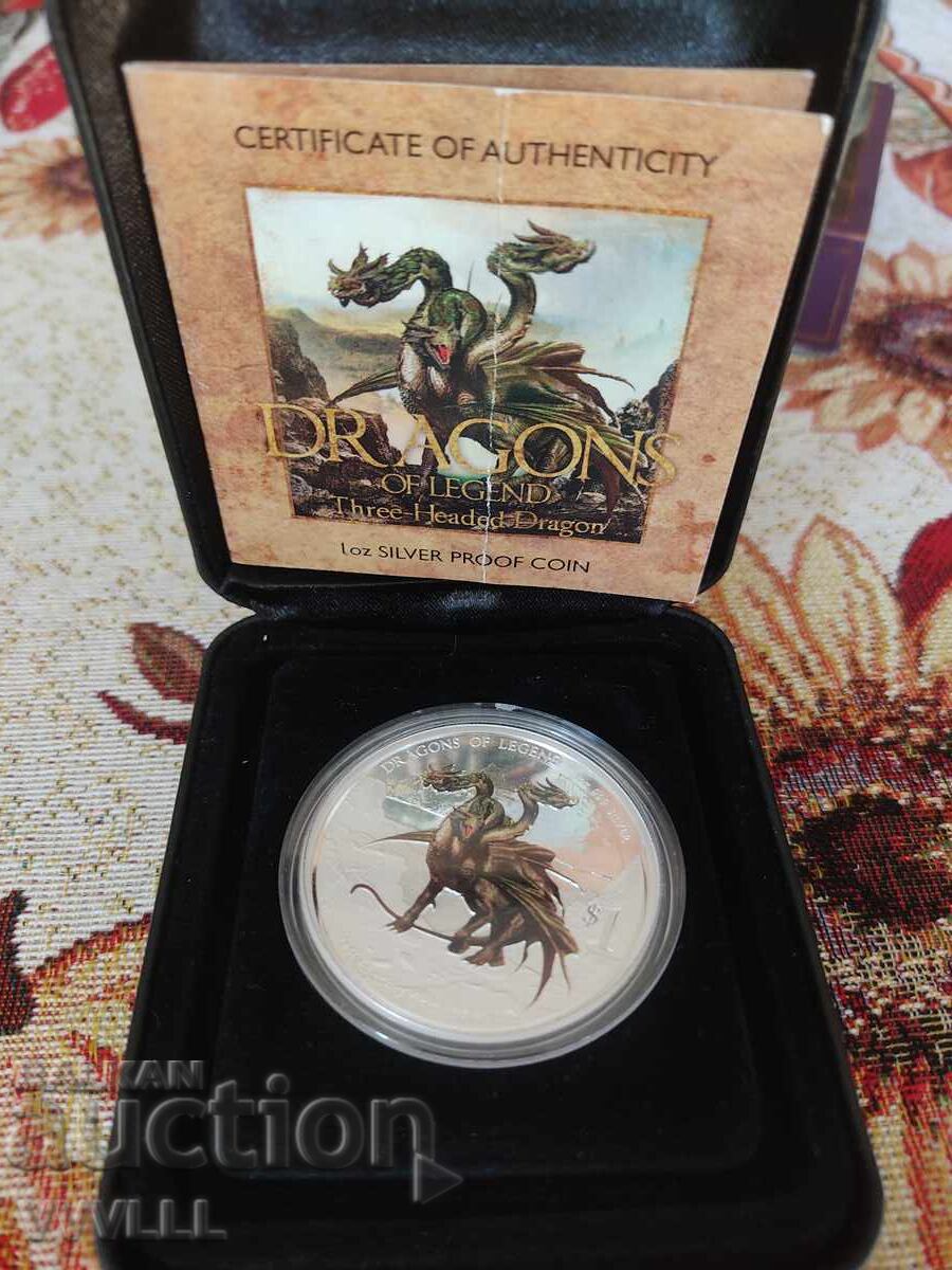 Аукцион 2013 1 Dollar. Tuvalu. Монета с български мотив. Аукцион 2013 1 Dollar. Tuvalu. Монета с български мотив.