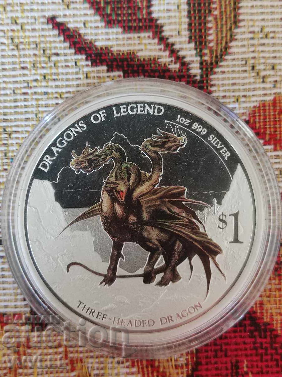 2013 1 Dollar. Tuvalu. Монета с български мотив. 2013 1 Dollar. Tuvalu. Монета с български мотив.