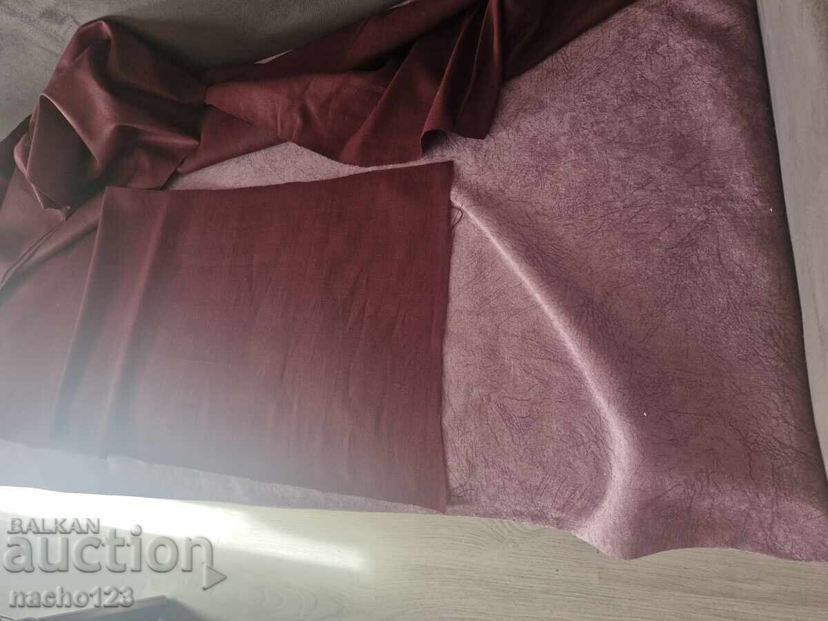 Centură veche roșie din lână - 8 metri