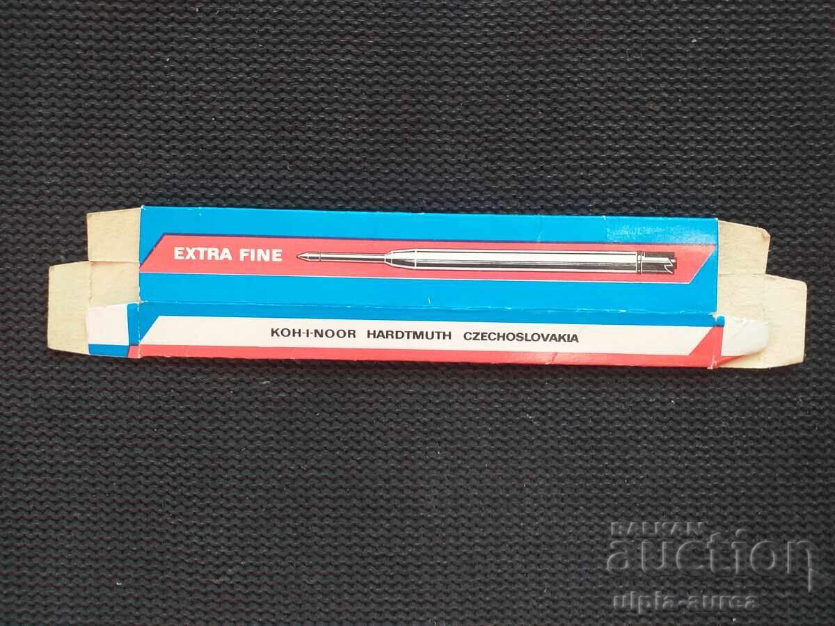 Κουτί από σοσιαλιστικό στυλό Τσεχοσλοβακίας με τιμή € 0.90 | 1.76 BGN Κουτί από σοσιαλιστικό στυλό Τσεχοσλοβακίας με τιμή € 0.90 | 1.76 BGN