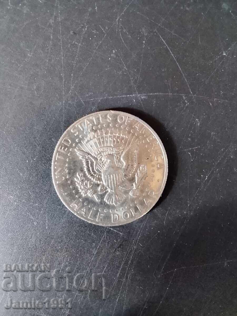 Монета от половин долар 1981-P Кенеди (втора употреба) с цена € 1100.00 | 2151.41 лв.