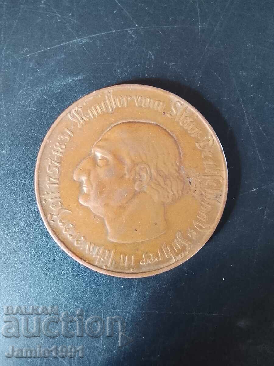 1757-1831 Prussian 10,000 mark Emergency Coin with price € 146.00 | 285.55 BGN