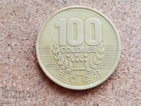 Коста Рика, 100 колона 1995 г.