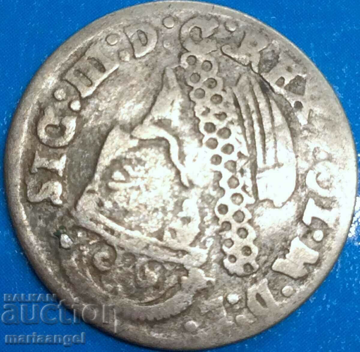 Polonia 3 groszy (troica) 1624 Sigismund al III-lea argint - rar cu preț € 39.90 | 78.04 BGN Polonia 3 groszy (troica) 1624 Sigismund al III-lea argint - rar cu preț € 39.90 | 78.04 BGN