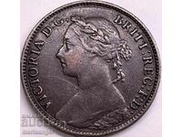 Marea Britanie 1 Farthing 1894 Victoria bronz