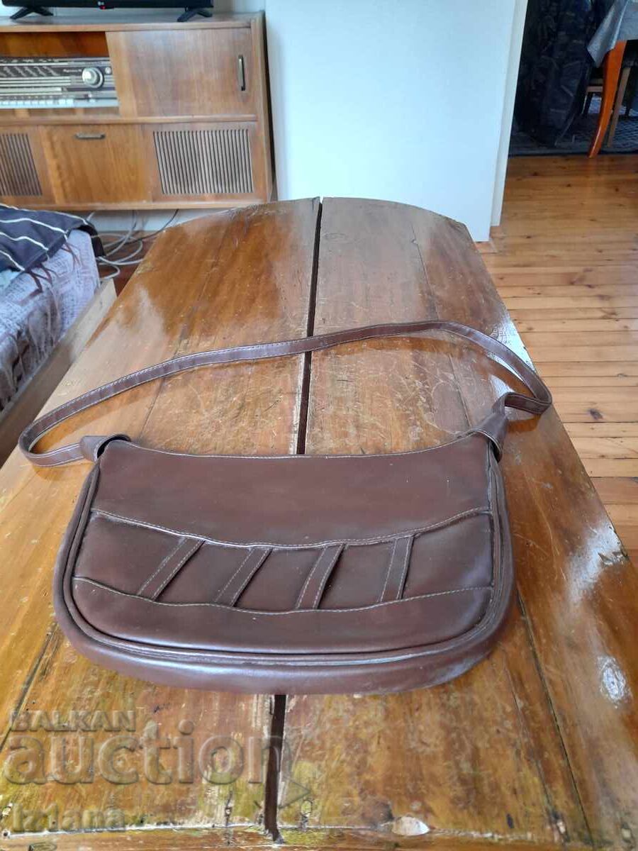 Geantă din piele bătrână Geantă din piele bătrână