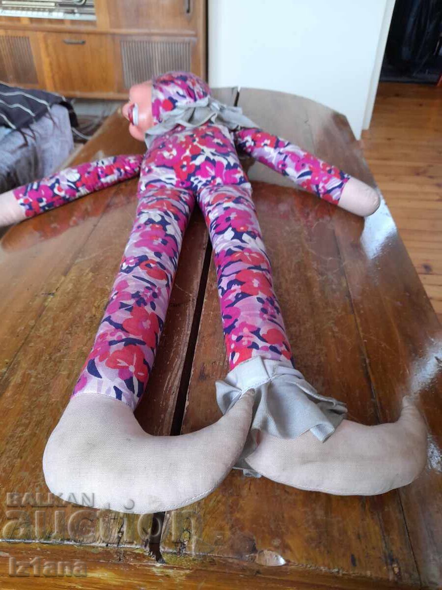 Licitație Păpușă veche, clovn Licitație Păpușă veche, clovn