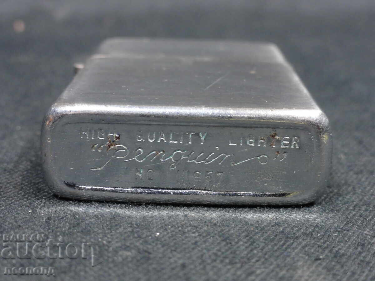 Доставка на СТАРА РЕТРО БЕНЗИНОВА ЗАПАЛКА PENGUIN JAPAN