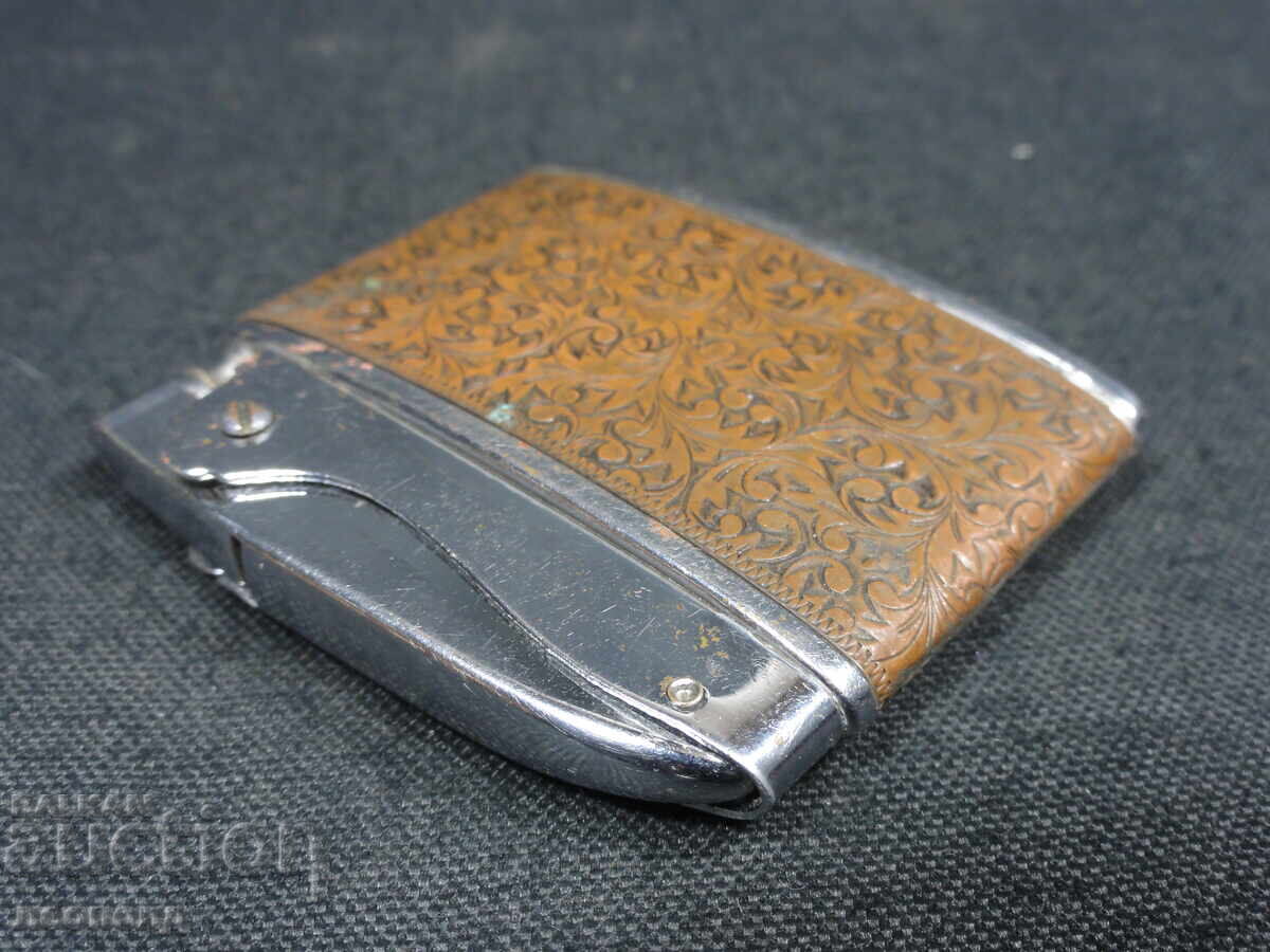 Brichetă retro veche pe benzină LAMBERT AUTOMATIC JAPAN - 5 Brichetă retro veche pe benzină LAMBERT AUTOMATIC JAPAN - 5