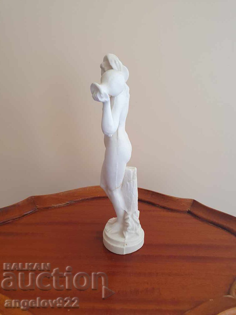 Παράδοση Μασίφ Ελληνικό ειδώλιο αγαλματάκι από αλάβαστρο!!!