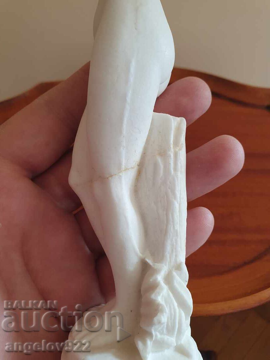 Μασίφ Ελληνικό ειδώλιο αγαλματάκι από αλάβαστρο!!! - 7