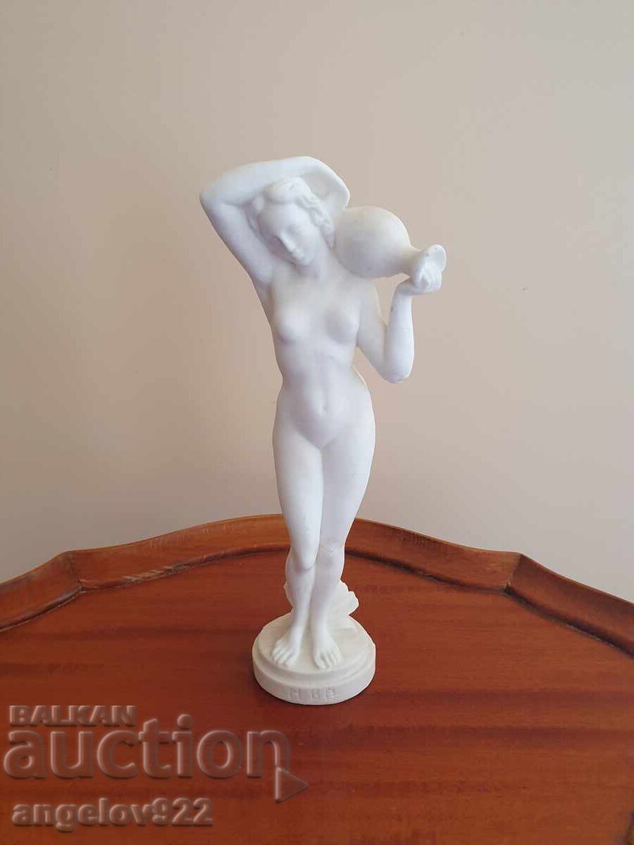 Μασίφ Ελληνικό ειδώλιο αγαλματάκι από αλάβαστρο!!!