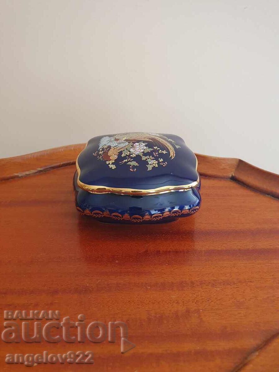 Όμορφο πορσελάνινο κουτί κοσμημάτων με σήμανση!!! - 5