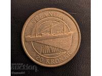 20 coroane 2008, Danemarca