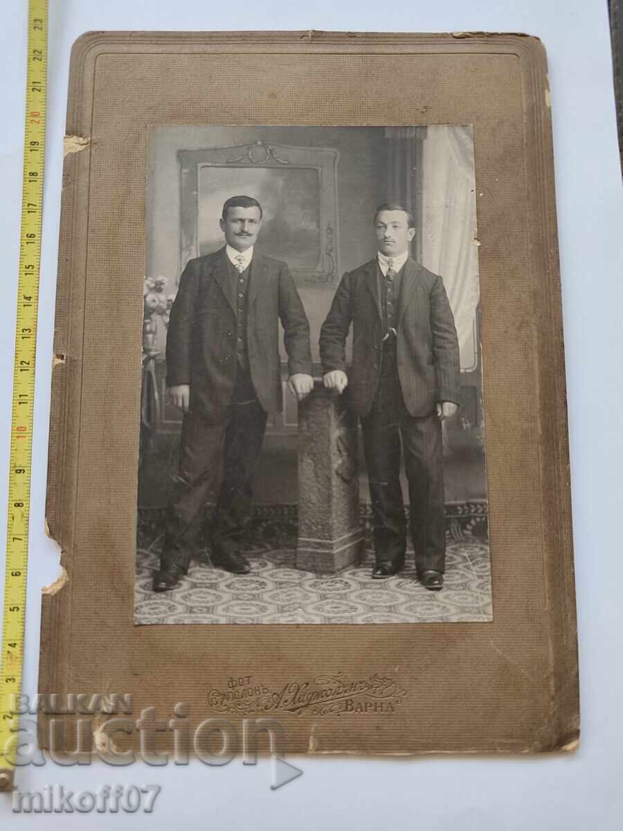 Fotografie pe carton, Hadjolyian, Varna