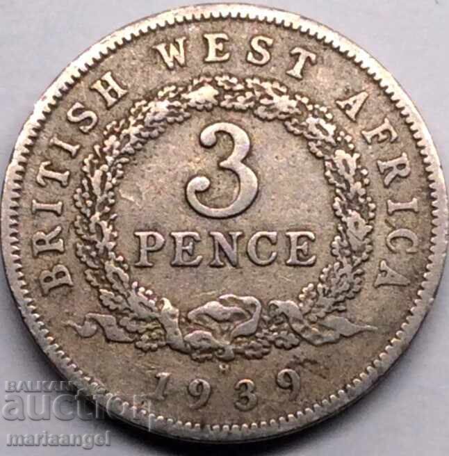 3 pence 1939 Marea Britanie George V - neobișnuit - 5 3 pence 1939 Marea Britanie George V - neobișnuit - 5