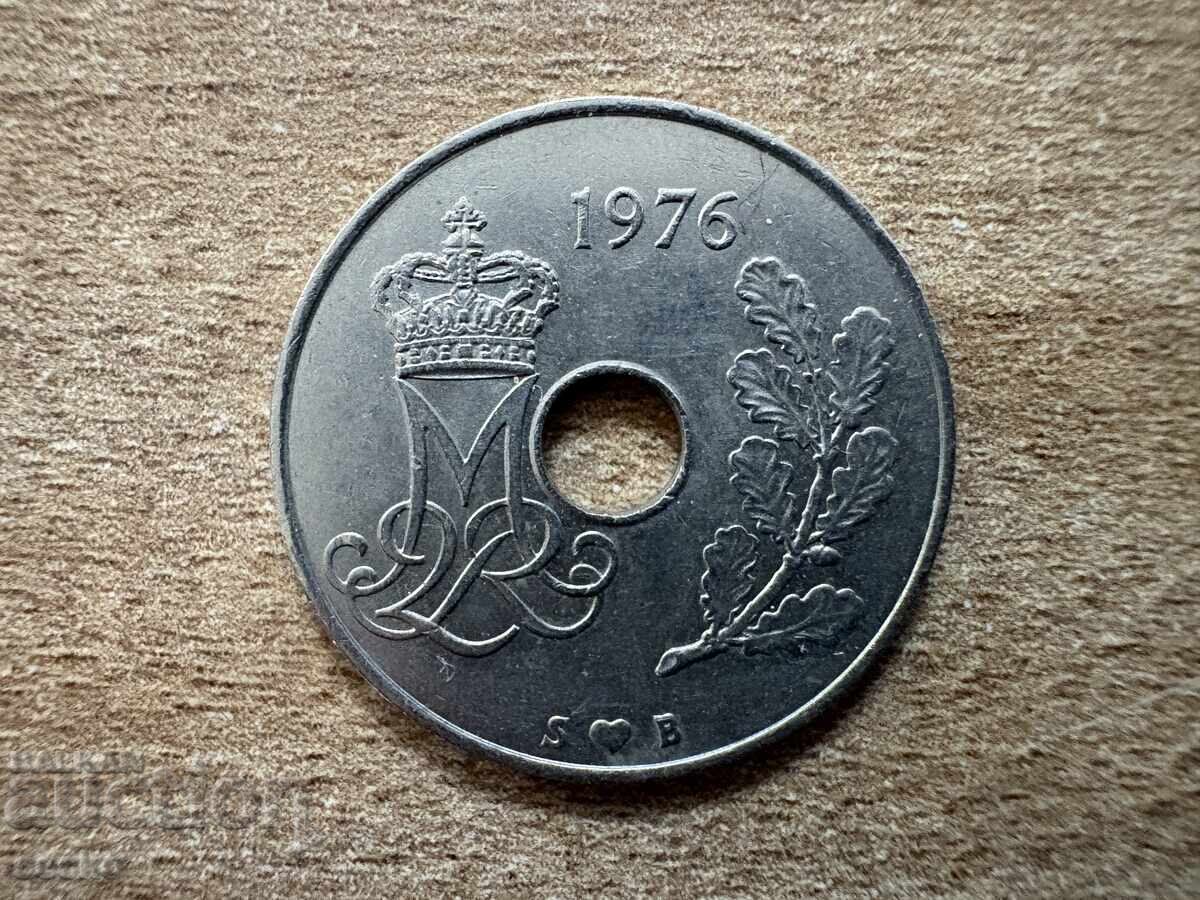 Danemarca - 25 øre (1976) cu preț € 0.15 | 0.29 BGN