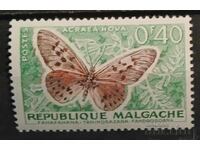 Madagascar 1960 Faună/Fluturi