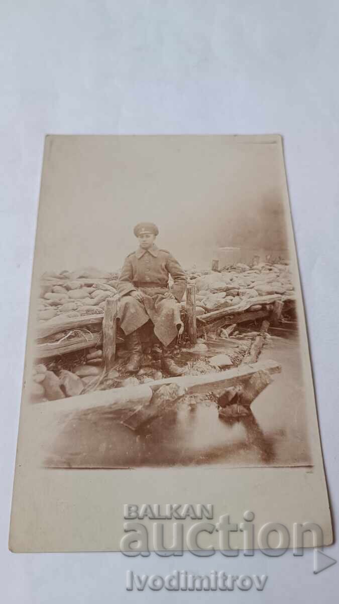 Снимка Войник на фронта Първа Световна Война Снимка Войник на фронта Първа Световна Война