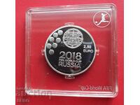 Portugalia - 2,5 euro 2018 - Cupa Mondială de Fotbal Rusia - argint