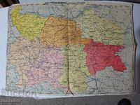 Карта на България 1939  40 г.