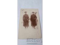 Снимка Двама младши офицери със саби П С В