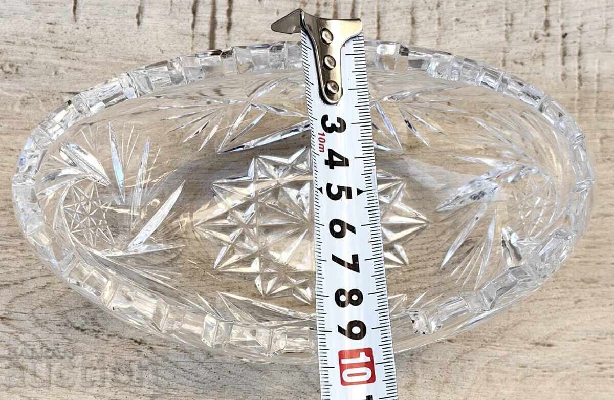 OLD CRYSTAL BOWL FRUIT BOWL - 5 OLD CRYSTAL BOWL FRUIT BOWL - 5