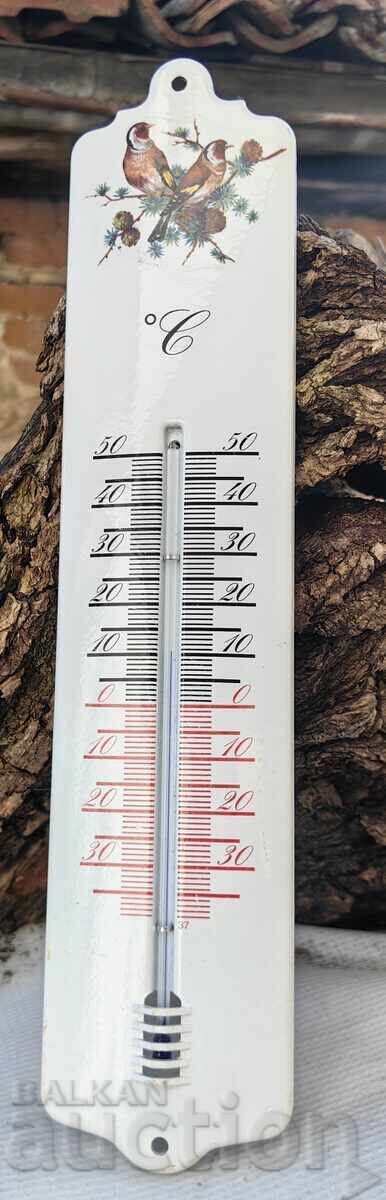 LARGE ENAMELED ROOM THERMOMETER with price € 13.00 | 25.43 BGN
