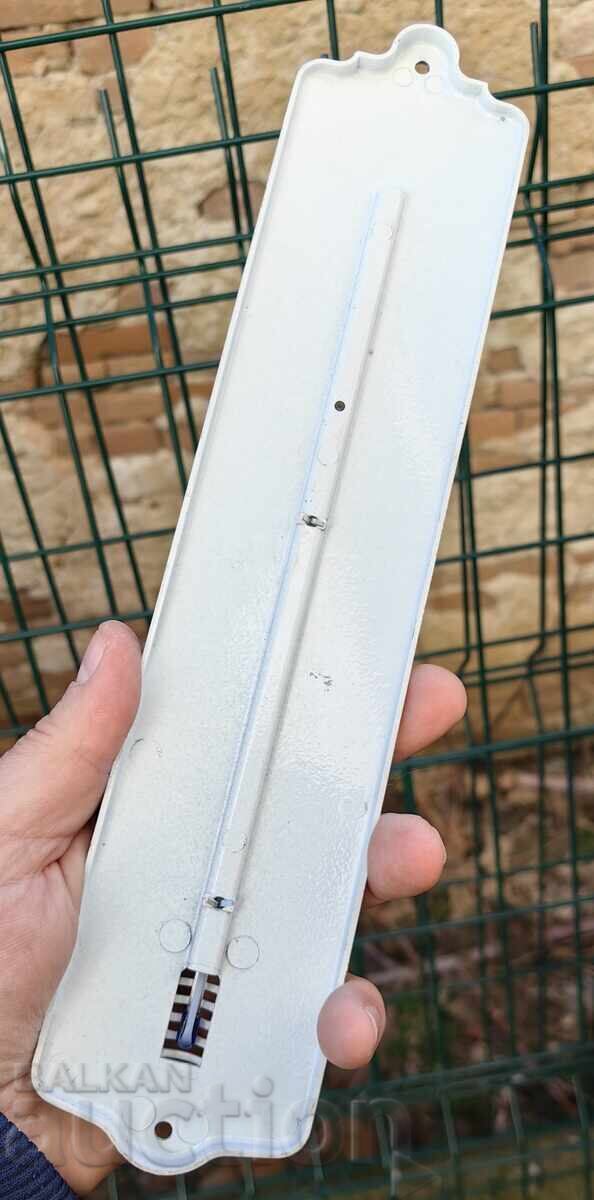 Delivery of LARGE ENAMELED ROOM THERMOMETER