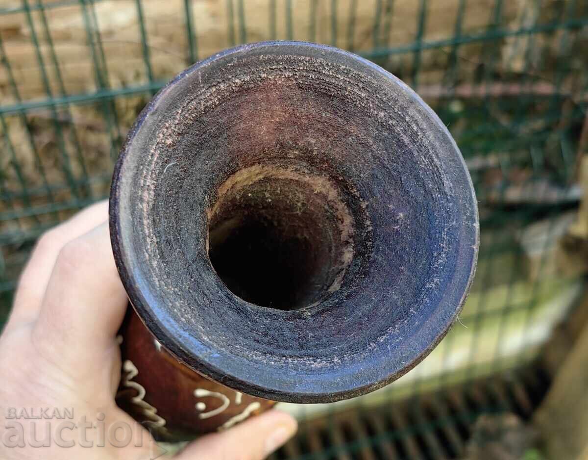 Delivery of LARGE WOODEN VASE