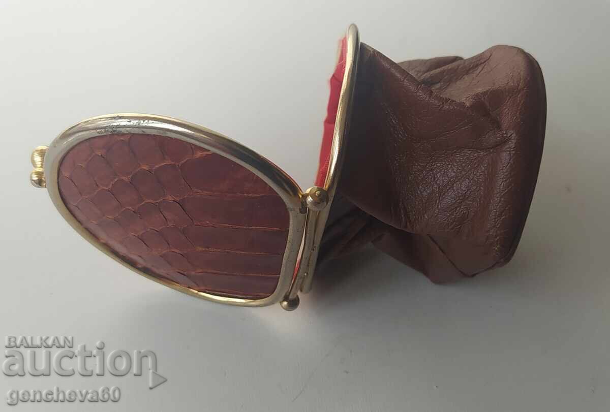 Σπάνια εύρεση πορτοφολιού για κέρματα από δέρμα φιδιού - 5 Σπάνια εύρεση πορτοφολιού για κέρματα από δέρμα φιδιού - 5