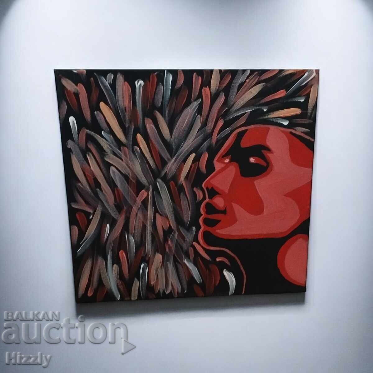 Tablou intitulat "Zgomot interior" cu preț € 1.00 | 1.96 BGN