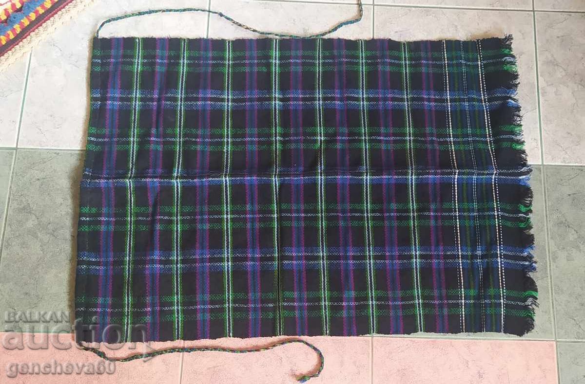 Auction Woven authentic wool apron Auction Woven authentic wool apron