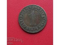 Германия-1 пфениг 1931 G-Карлсруе
