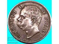 2 Centesimi 1898 Italy King Umberto I 4