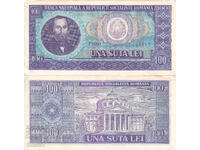 tino37- ΡΟΥΜΑΝΙΑ - 100 LEI - 1966 - XF