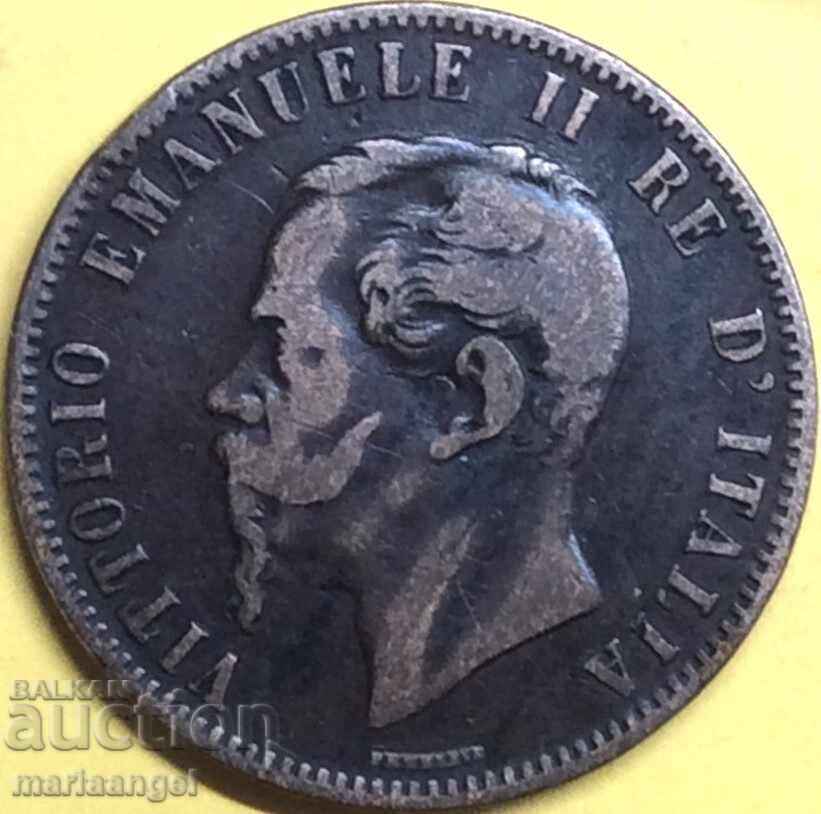 Livrarea 10 centesimi 1862 Italia M-Milano Victor Emanuel 30mm Livrarea 10 centesimi 1862 Italia M-Milano Victor Emanuel 30mm