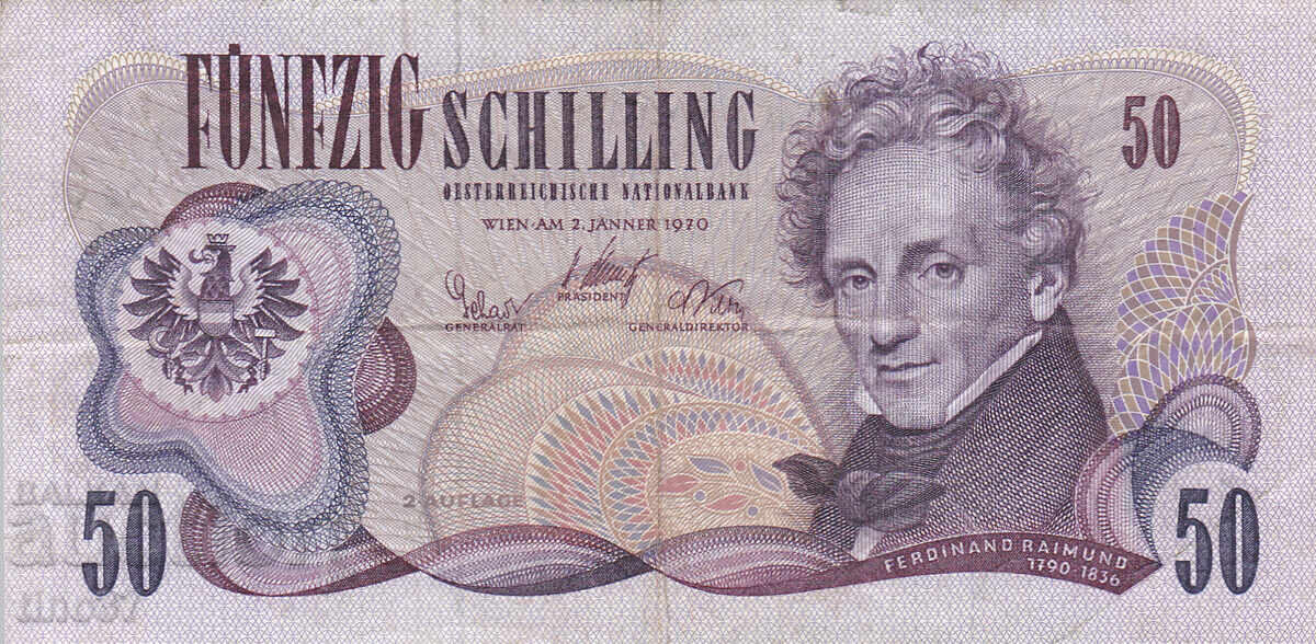 tino37- ΑΥΣΤΡΙΑ - 50 ΣΕΛΙΓΓΙΑ - 1970 - F+ με τιμή € 3.20 | 6.26 BGN tino37- ΑΥΣΤΡΙΑ - 50 ΣΕΛΙΓΓΙΑ - 1970 - F+ με τιμή € 3.20 | 6.26 BGN