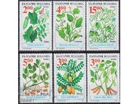 Timbre curate Flora Culturi Agricole 1995 din Bulgaria