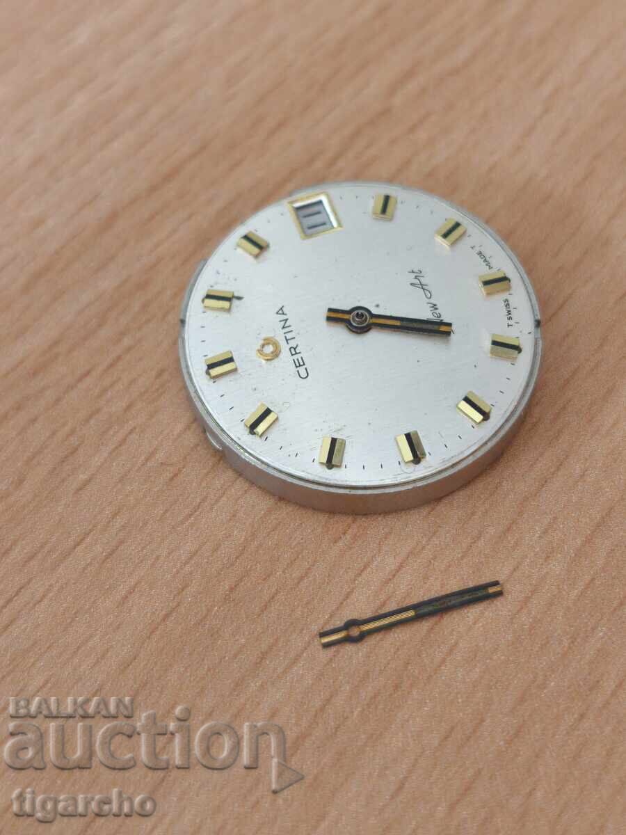 Delivery of Certina Watch Movement