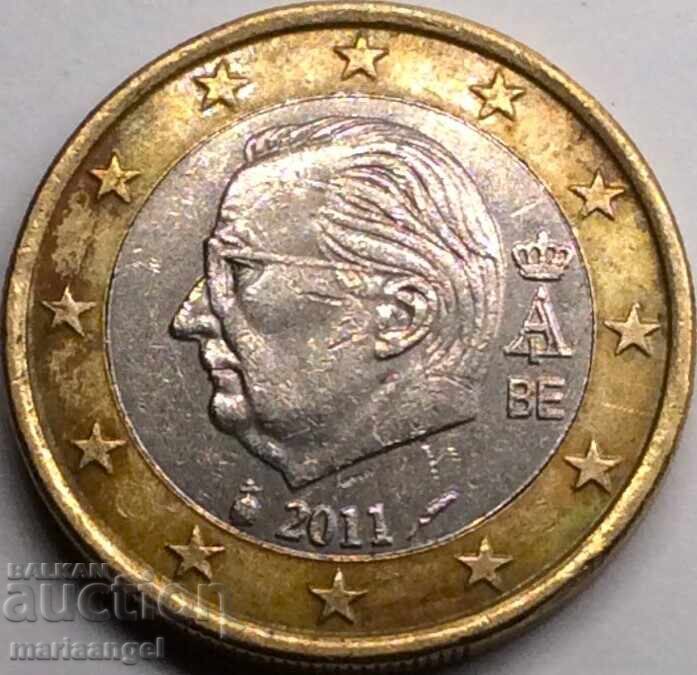 Licitație 1 Euro 2011 Belgia bimetalică - rară