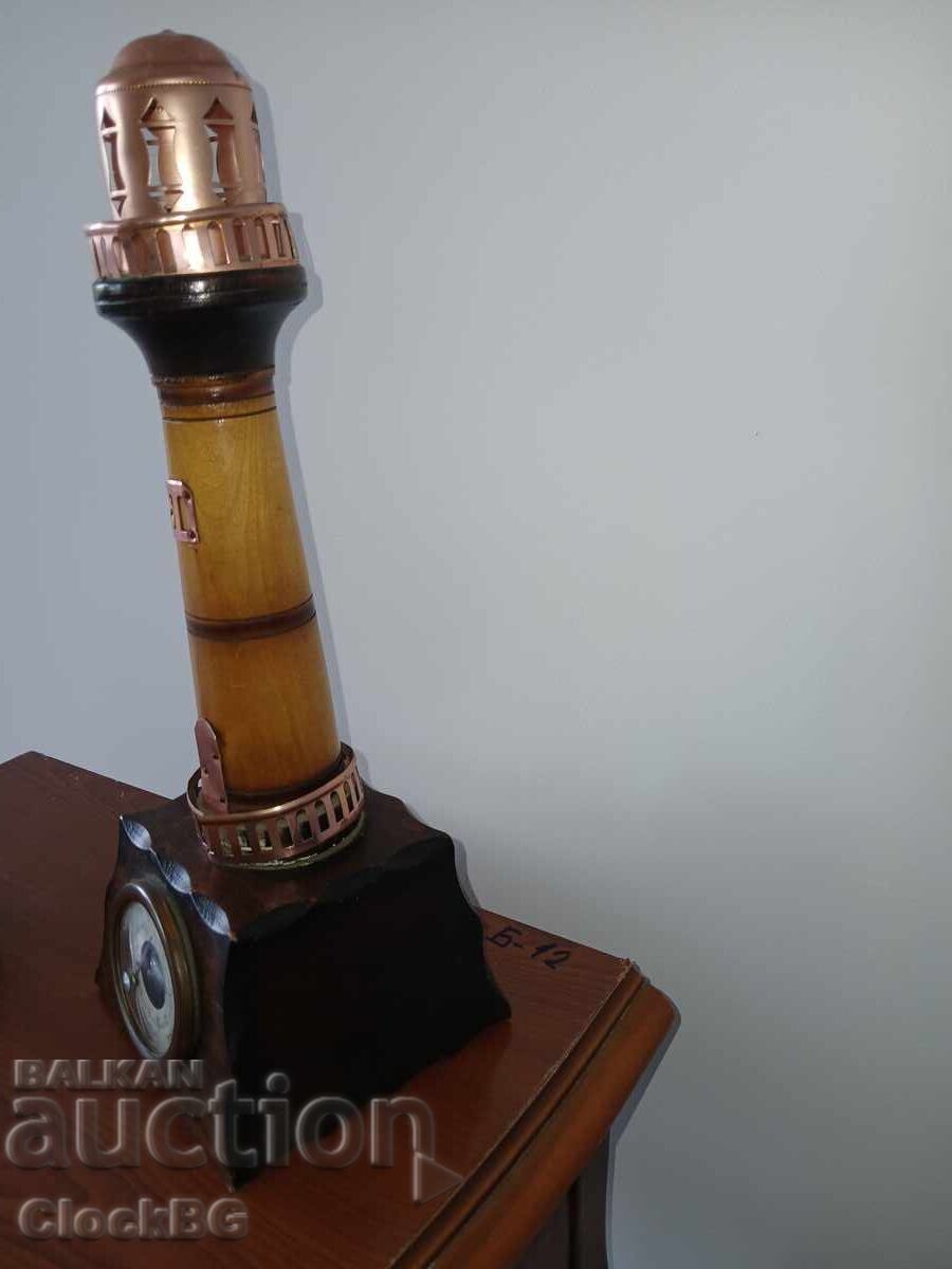 Δημοπρασία Vintage Ναυτικό Φάρος Βαρόμετρο