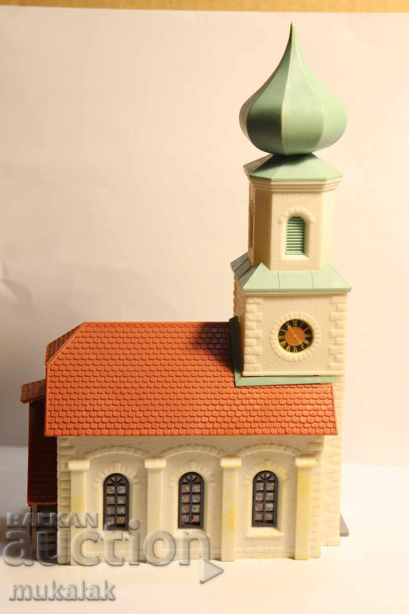 Δημοπρασία FALLER? KIBRI? H0 1/87 ΚΤΙΡΙΟ ΕΚΚΛΗΣΙΑ ΑΜΑΞΟΣΤΟΙΧΙΑΣ ΤΡΕΝΟ ΣΙΔΗΡΟΔΡΟΜΟΥ