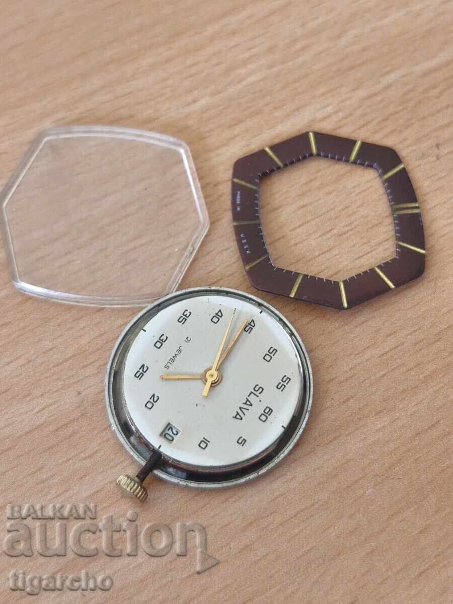 Механизъм за часовник Слава с цена € 15.00 | 29.34 лв. Механизъм за часовник Слава с цена € 15.00 | 29.34 лв.