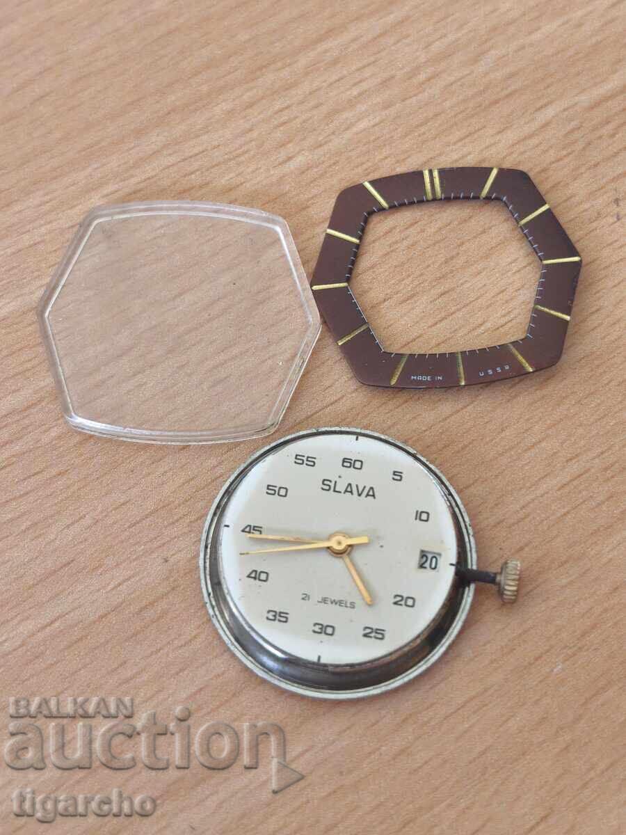 Механизъм за часовник Слава Механизъм за часовник Слава